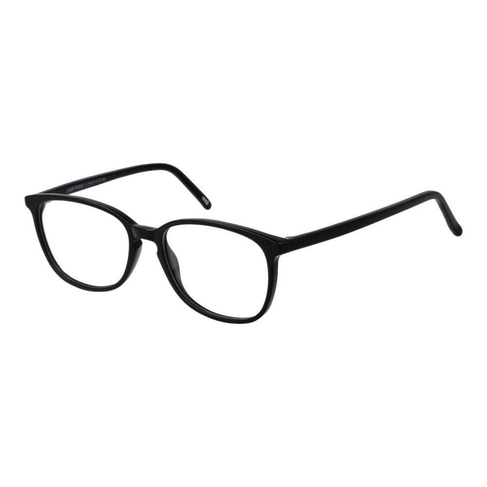 Andy Wolf Schwarze Brille aus Acetat (Gestell)