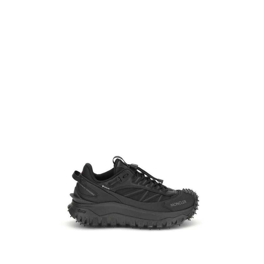 Black Calf Leather Bos Taurus Athletic Sneakers