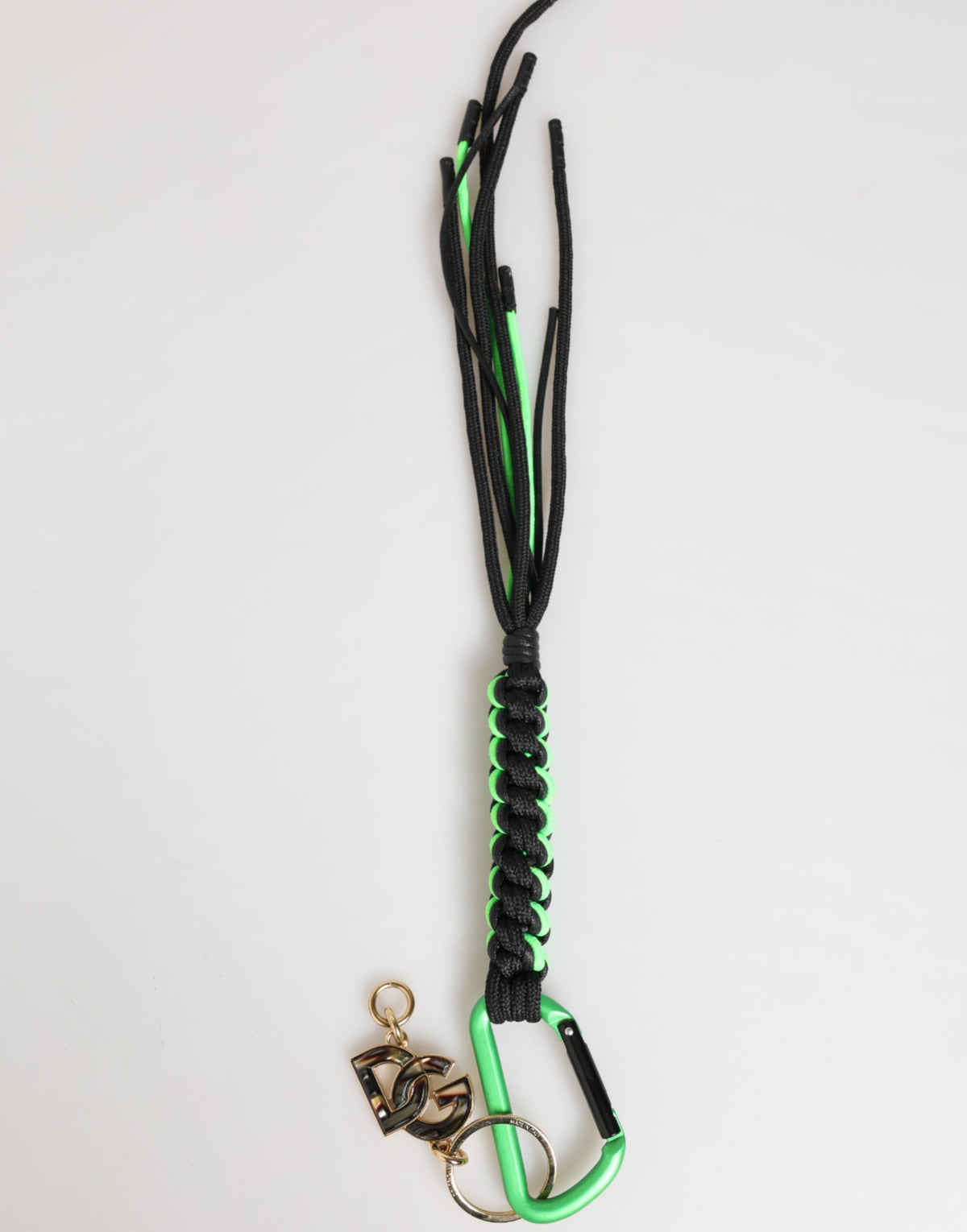 Dolce & Gabbana Multicolor Polyester Tape String DG Logo Schlüsselanhänger Schlüsselanhänger