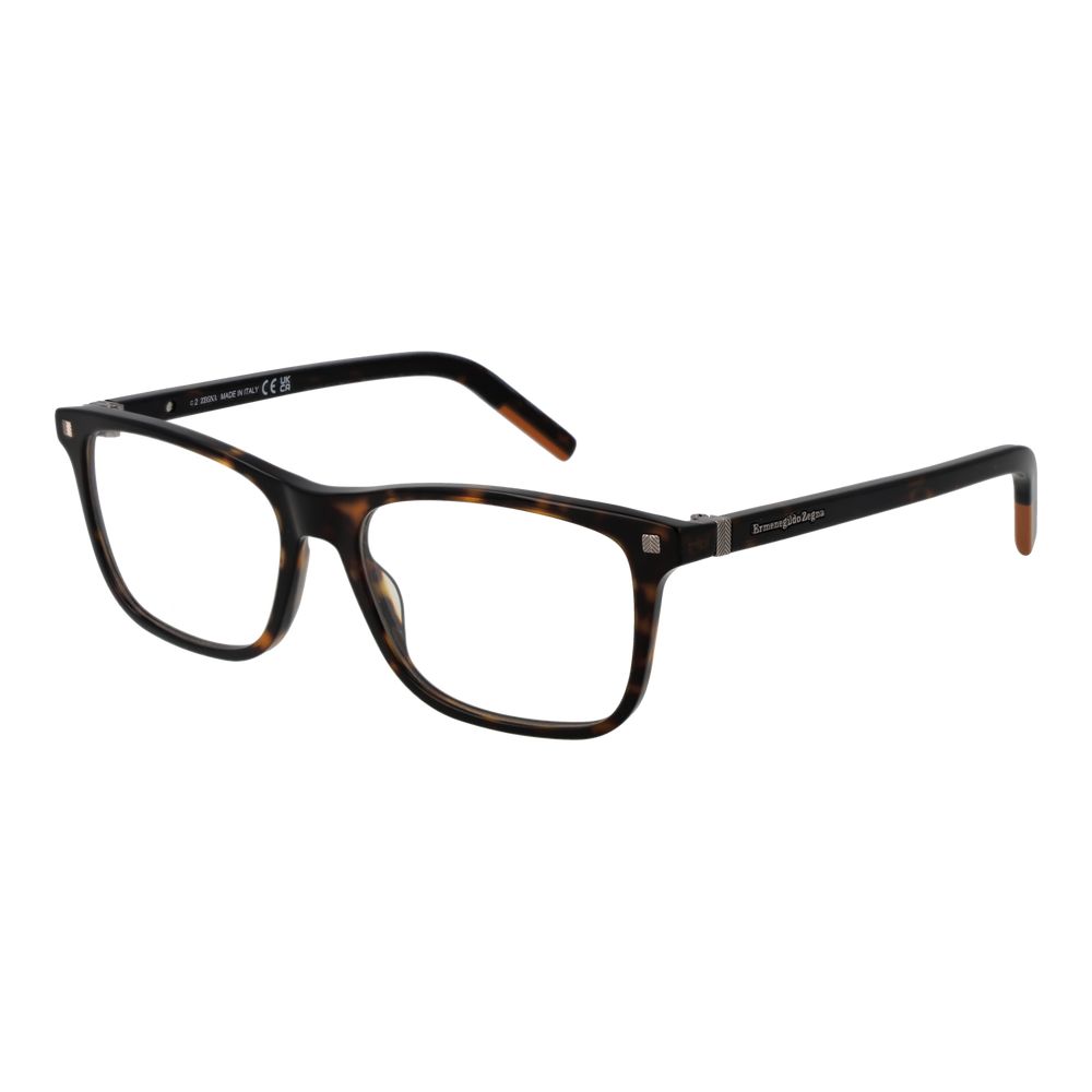 Ermenegildo Zegna Braune Brille aus Acetat (Gestell)