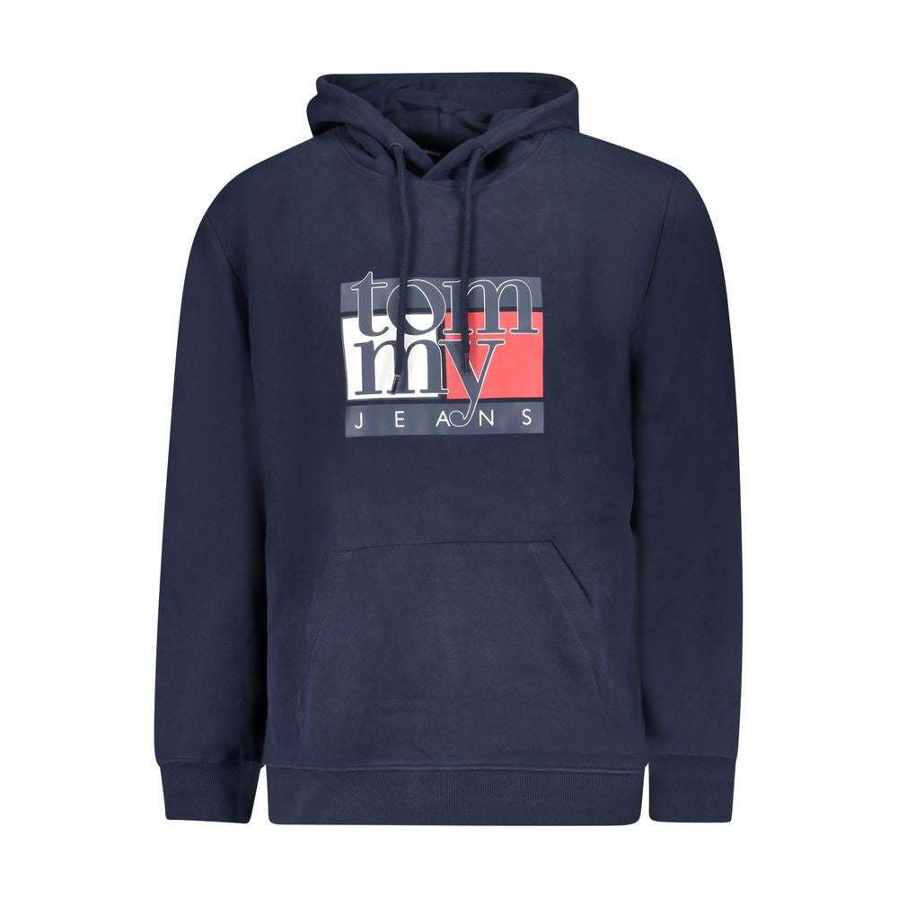 Tommy Hilfiger Blauer Baumwoll-Kapuzenpullover für Herren