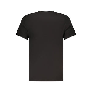 Tommy Hilfiger Schwarzes Baumwoll-T-Shirt für Herren