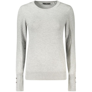 Guess Jeans Grigio Viscosa Damenpullover