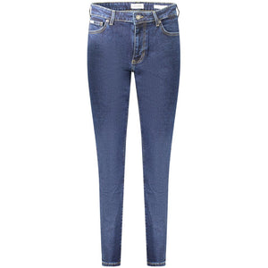 Guess Jeans Blu Baumwoll-Jeans für Damen