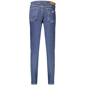Guess Jeans Blu Baumwoll-Jeans für Damen