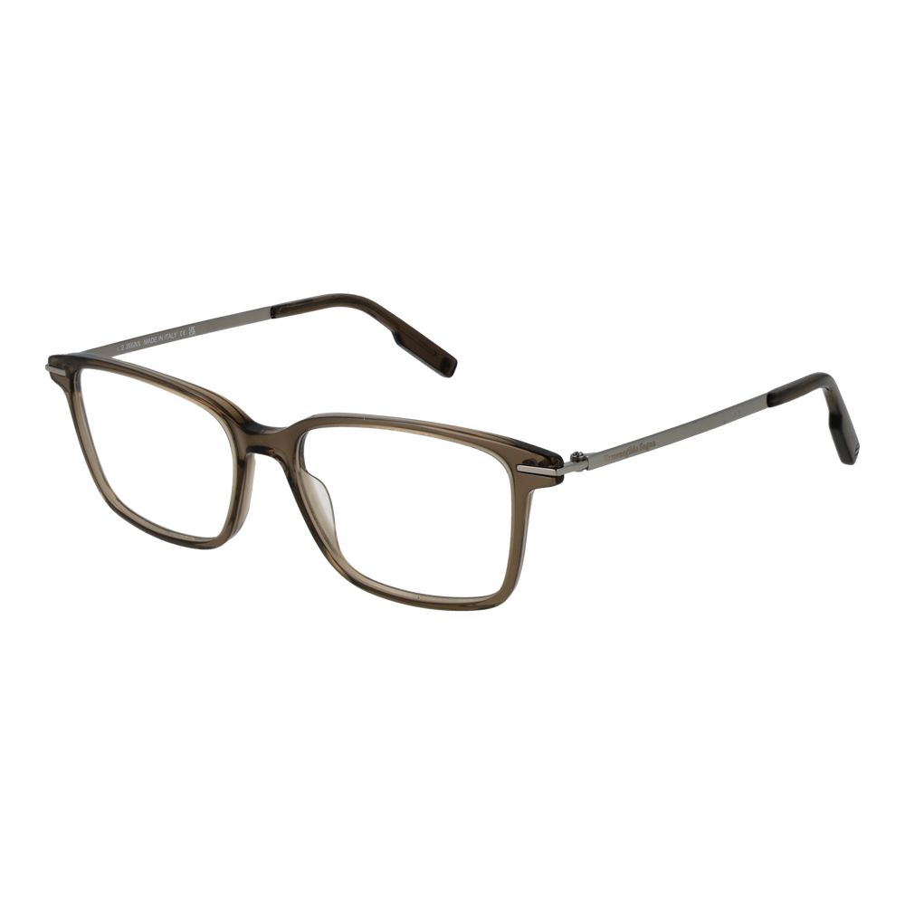 Ermenegildo Zegna Beige Acetat Brille (Rahmen)