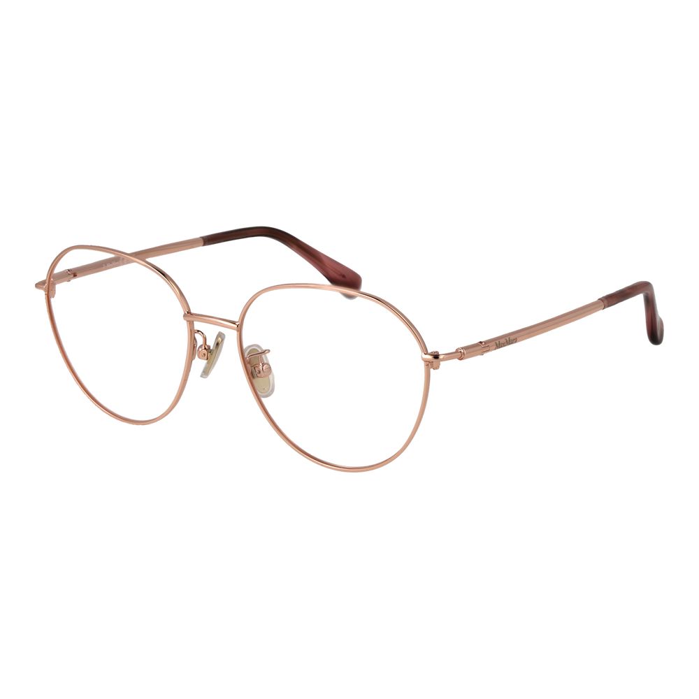 Max Mara Brille aus Roségold-Metall (Fassung)