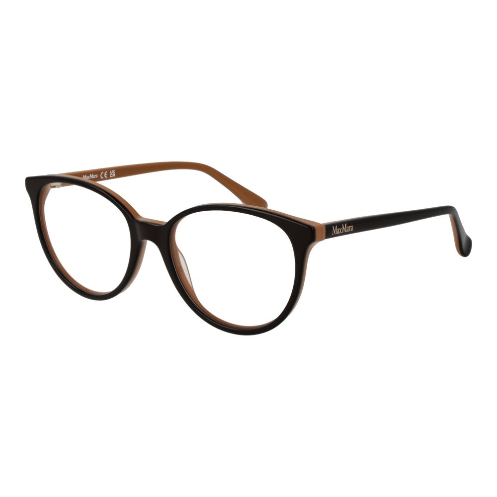 Max Mara Braune Brille aus Acetat (Gestell)