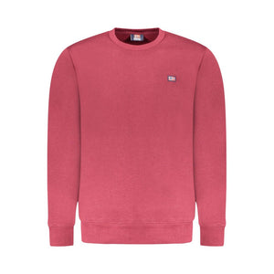 Norway 1963 Rotes Herren-Sweatshirt aus Baumwolle