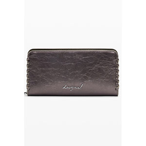 Desigual Bronze Polyethylen Frauen Brieftasche