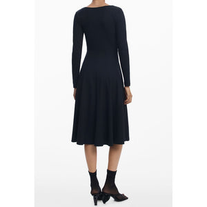 Desigual Schwarzes Baumwoll-Freizeitkleid
