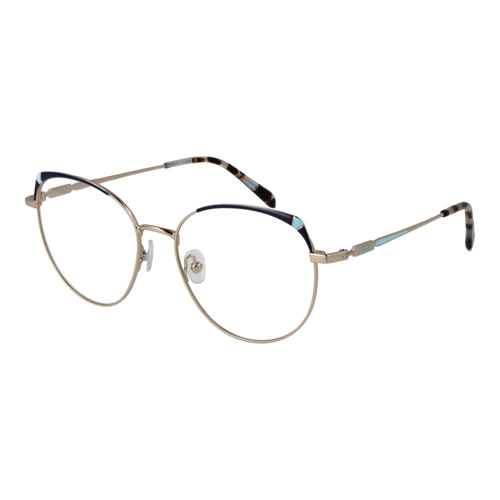 Emilio Pucci Brille aus Goldmetall (Fassung)