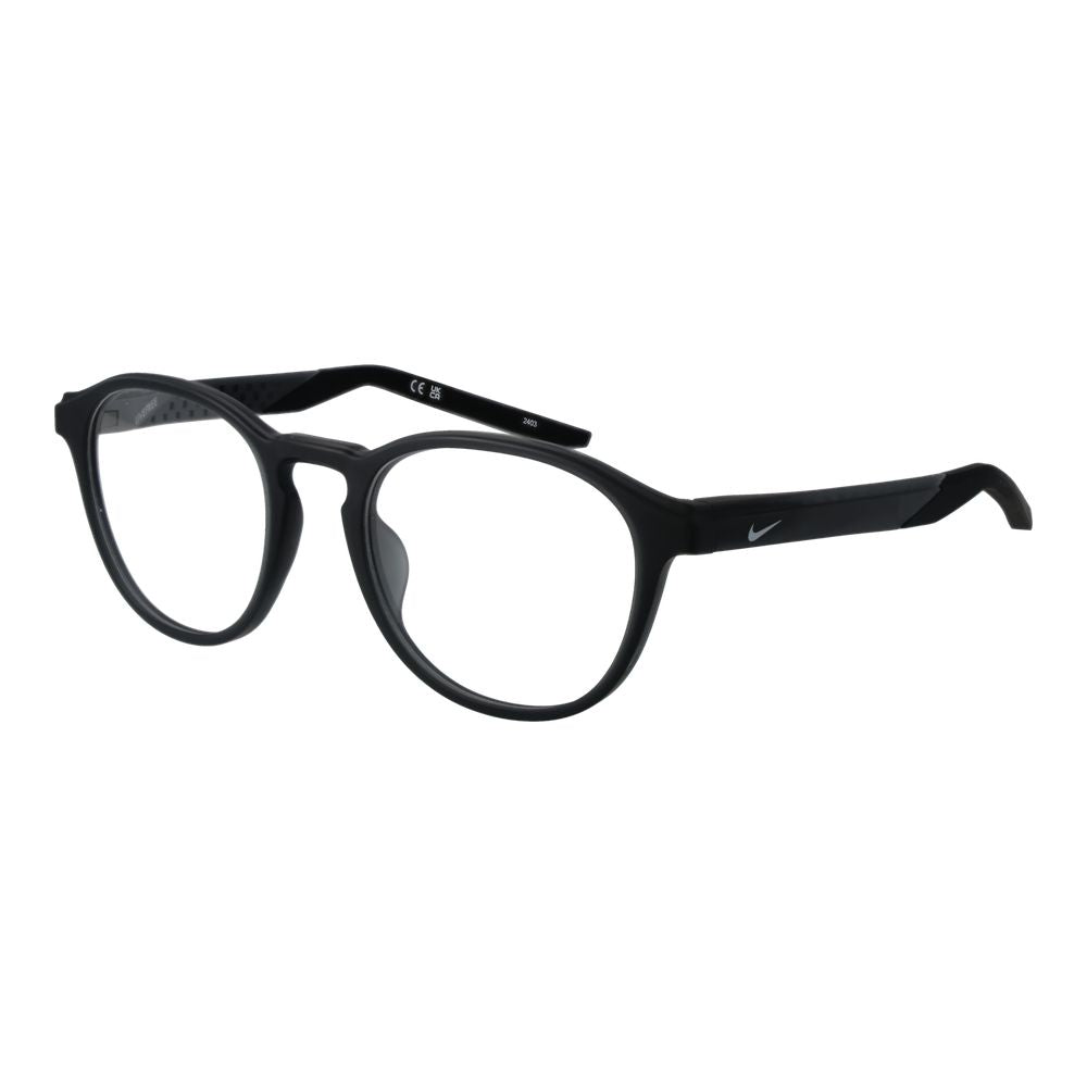 Nike Schwarze Edelstahlbrille (Gestell)