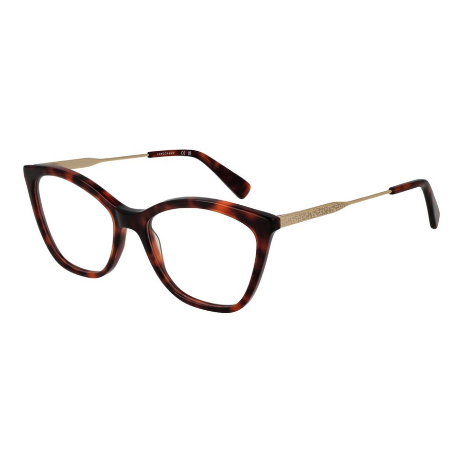 Longchamp Braune Brille aus Metall & Kunststoff (Gestell)