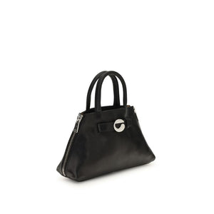 Coperni Schwarze Bos Taurus Kalbsleder Schultertasche