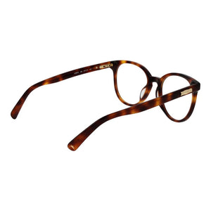 Longchamp Brillengestell aus braunem Celluloseacetat