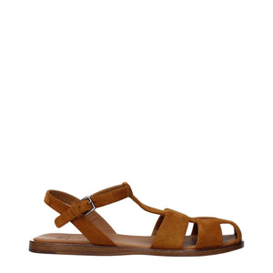 Church's Braune Ledersandalen