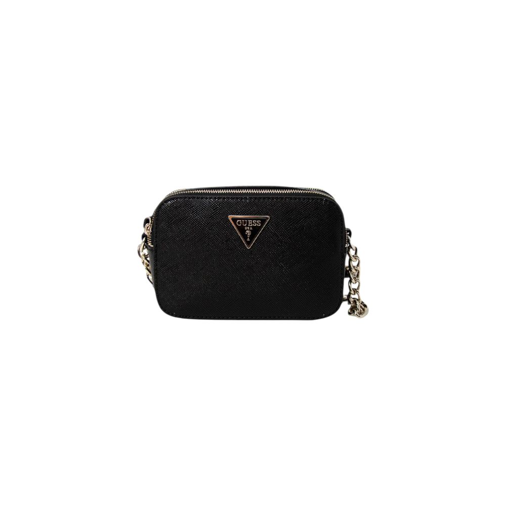 Guess Schwarze Handtasche aus Polyethylen