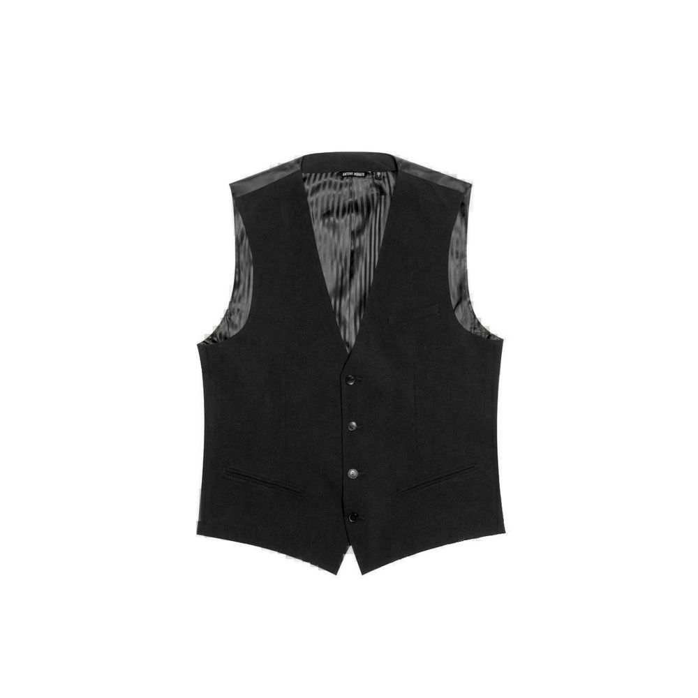 Antony Morato Schwarze Weste aus Polyester
