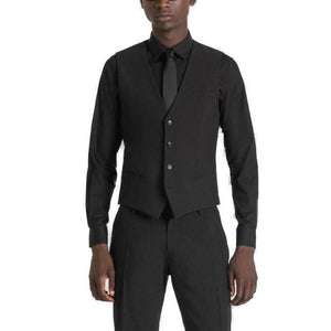 Antony Morato Schwarze Weste aus Polyester