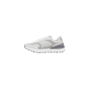 Tommy Hilfiger Jeans Graue Wildleder-Sneaker im Athletic-Look