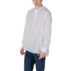 Antony Morato Weißes Lyocell-Hemd