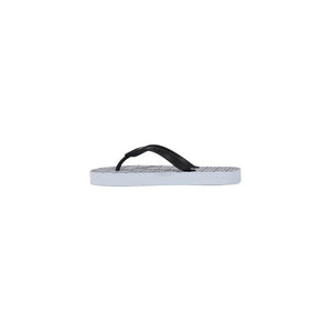 Armani Exchange Weiße Gummi-Flip-Flop-Sandalen