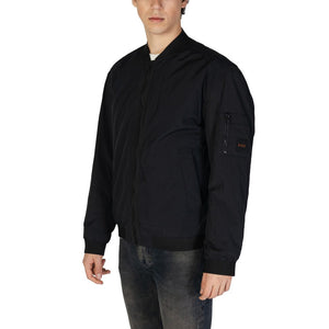 Hugo Boss Schwarzer Bomber aus Polyamid