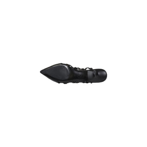 ASH Schwarze Leder Pumps mit hohem Absatz