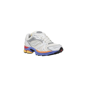 Saucony Weiße synthetische Sportsneakers