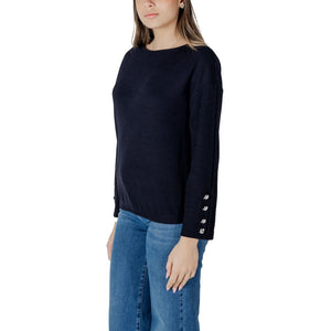 Street One Blauer Polyester-Sweatshirt