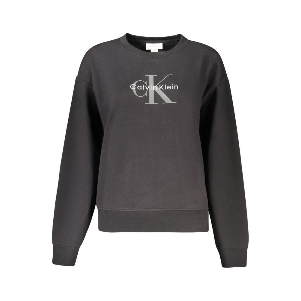 Calvin Klein Schwarzer Baumwoll-Sweatshirt