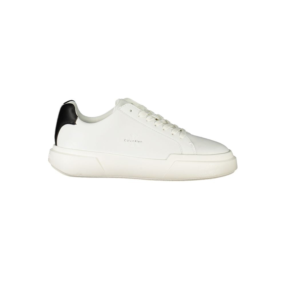 Bianco Polyurethane Women Sneaker