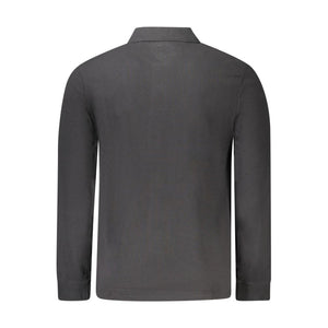 Timberland Schwarzes Herren-Poloshirt aus Baumwolle
