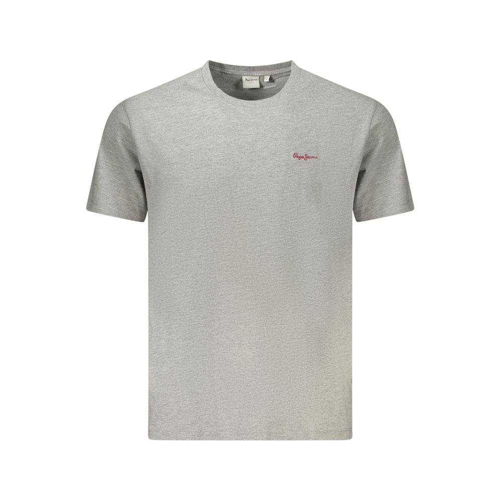 Pepe Jeans Grigio Baumwoll-T-Shirt für Herren