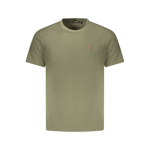 Napapijri Verde Baumwoll-T-Shirt für Herren