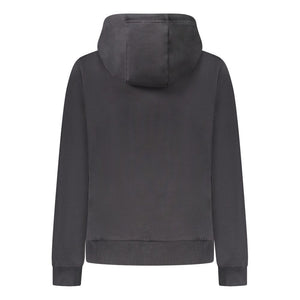 Napapijri Schwarzer Baumwoll-Kapuzenpullover für Damen
