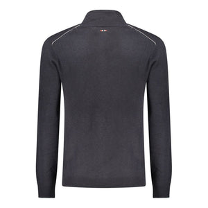 Napapijri Schwarzer Pullover aus Wolle für Männer