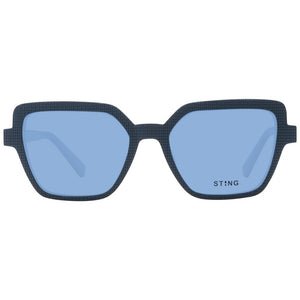 Sting Blaue Acetat- und Kunststoffbrille (Rahmen)