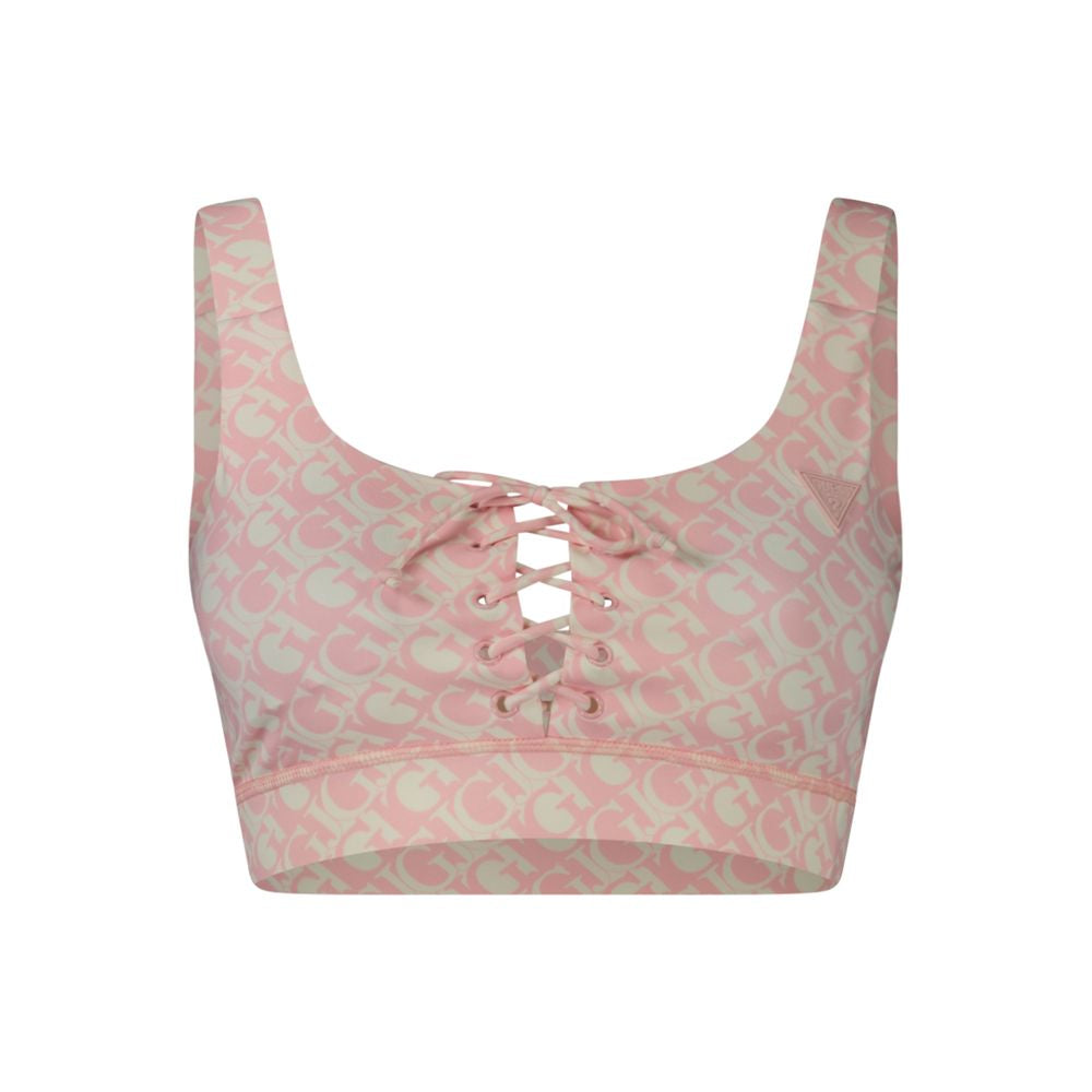 Guess Jeans Rosa Polyester-Hemd