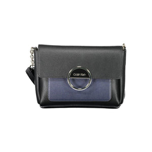 Calvin Klein Schwarze Schultertasche aus Polyurethan für Damen