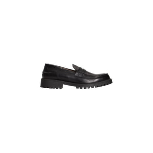 Roberto Pepe Luxury Schwarzes Kalbsleder Herren Loafer