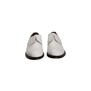 Roberto Pepe Luxury Weißes Kalbsleder Herren Loafer