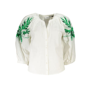 Desigual Weißes Polyester-Hemd