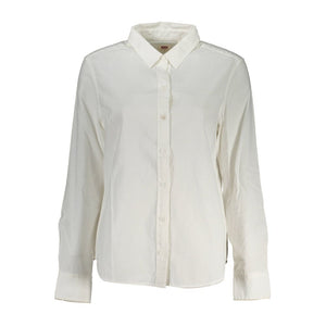 Levi's Bianco Baumwoll-Damenhemd