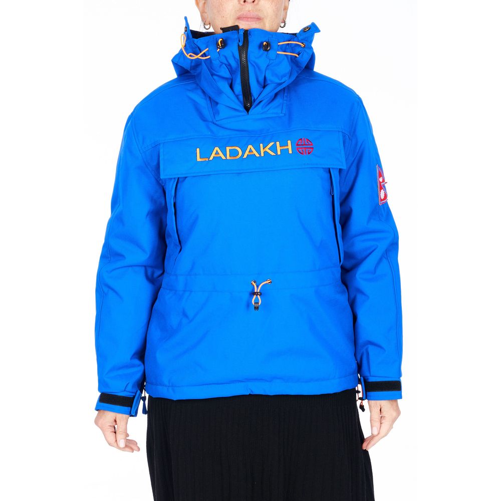 Ladakh Blaue Damenjacke aus Polyester