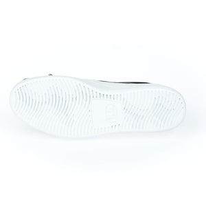 Mr&Mrs Italy Schwarzer Leder-Slipper für Damen