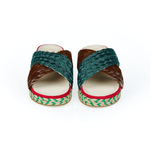 Mr&Mrs Italy Multicolor Dankalia Damen-Sandalette