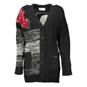 Blugirl Schwarzer Wollpullover