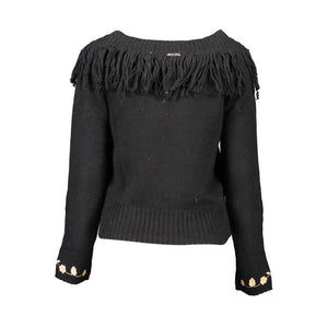 Blugirl Schwarzer Damenpullover aus Viskose